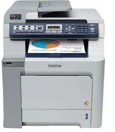 Brother MFC-9840CDW Color Laser Fax Copier Scanner Printer